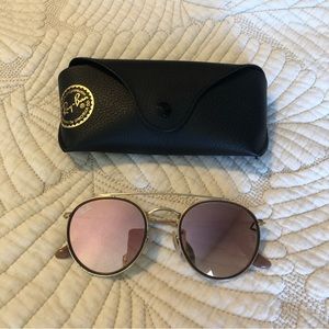 Ray Ban Round Double Bridge Sunglasses